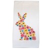 C & F ENTERPRISES 27.0 Inch Bunny Wreath Towel Kitchen Towel - 2 of 3