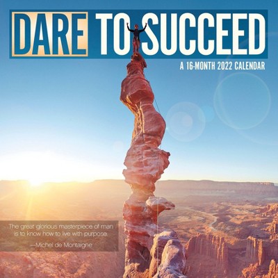 2022 Wall Calendar Dare To Succeed - Trends International Inc