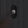 IQ America DP1212A Wired Doorbell, Pewter Contemporary Lighted Pushbutton Doorbell - 2 of 3