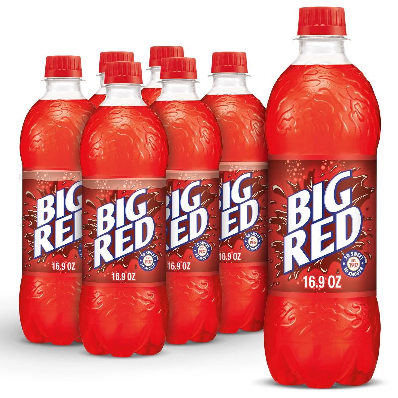 Big Red Soda - 6pk/16.9 fl oz Bottles, 1 of 10