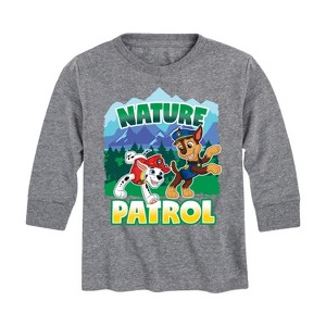 Boys' - Paw Patrol - Nature Patrol Long Sleeve Graphic T-Shirt - 1 of 4