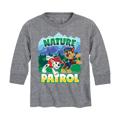 Boys' - Paw Patrol - Nature Patrol Long Sleeve Graphic T-Shirt - image 1 of 4