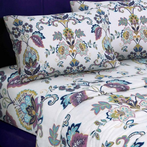 California King Printed Pattern Extra, King Bed Flannel Sheets