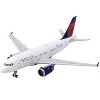 Airbus A319 Commercial Aircraft "Delta Air Lines" White with Blue and Red Tail 1/400 Diecast Model Airplane by GeminiJets - 2 of 3