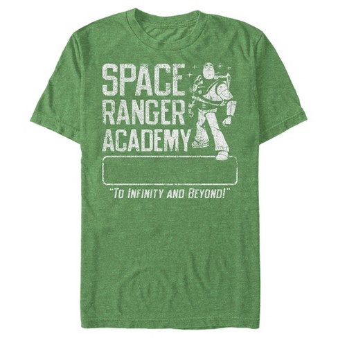 Men S Toy Story Buzz Lightyear Ranger Academy T Shirt Target