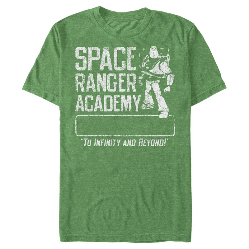 Men's Toy Story Buzz Lightyear Ranger Academy T-Shirt, 1 of 4
