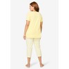 Only Necessities Plus Size  Capri Pajamas - 3 of 4