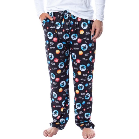 MTV Mens' Music Television Boombox '80s Logo Sleep Pajama Pants