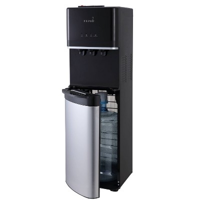 Primo Deluxe Bottom-Load Water Cooler Dispenser with 3-Temperature Settings - Stainless Steel_3