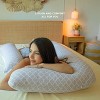 PharMeDoc Pregnancy Pillow, U-Shape Full Body Maternity Pillow, Jersey Cotton Cover - 3 of 4