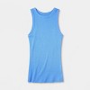 Women's Slim Fit Ribbed Tank Top - A New Day™ - 4 of 4