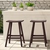 WestinTrends Outdoor Patio Adirondack Counter Height Stool Chair - 2 of 4