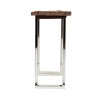 NicBex Narrow Console Table with Iron Frame,Stylish Minimalist Entryway Table,Modern Couch Table for Living Room,Natural - 4 of 4