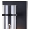 Vaxcel Bari 1 - Light Sconce in  Matte Black - 4 of 4