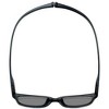 Magz Greenwich Magnetic Front Connecting Polarized Sun OR Bi-Focal Sunglasses in Rainbow Stripe Multi-Color Black - 4 of 4