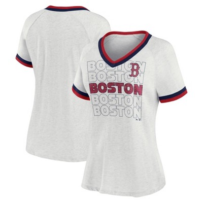 MLB Boston Red Sox Short Sleeve Heathered Boys