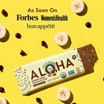 ALOHA Seasonal Protein Bars - 14g Protein - 9.88oz/5ct