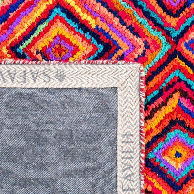 Nantucket Multicolor 8' x 8' Square Hand-Tufted Wool Rug