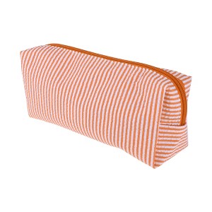 Unique Bargains Lady Rectangle Makeup Bag Black 1 Pc - 1 of 4