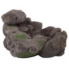Pure Garden Outdoor Fountain – Water Feature with Realistic Appearance and Soothing Sound – Patio, Lawn, or Yard Art - 2 of 4