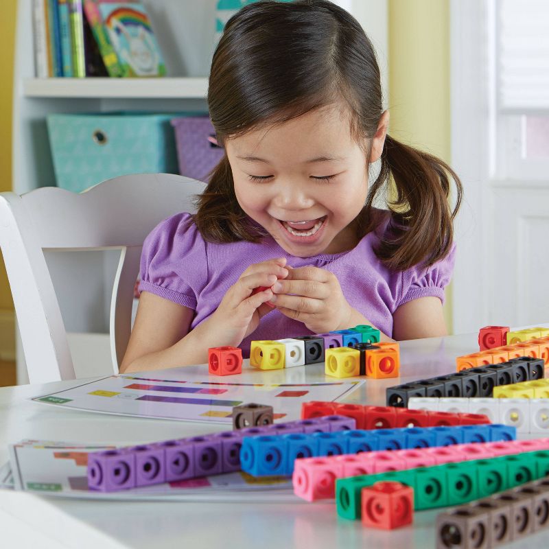 Learning Resources Kids&#39; MathLink Cubes Early Math Activity Set 115pc, 4 of 9