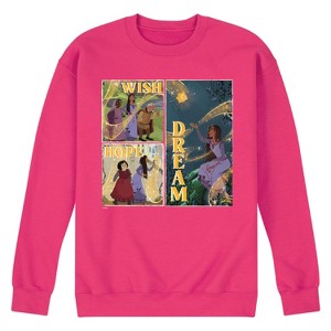 Men's - Disney - Wish Hope Dream Graphic Fleece Sweatshirt - 1 of 4