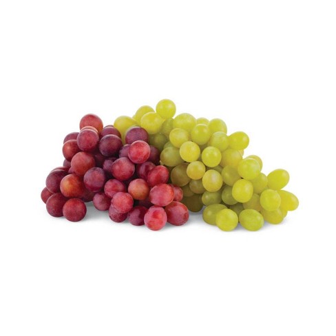 Fresh Organic Red Seedless Grapes, 2 lb Package 