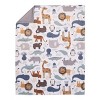 NoJo Zoo Animals Multi Character Super Soft Baby Blanket - 3 of 4