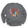 Simply Sage Market Women's All Is Bright Christmas Lights Long Sleeve Garment Dyed Tee - 2 of 4