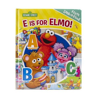 Sesame Street - (First Look and Find) by  Editors of Phoenix International Publications (Board Book)