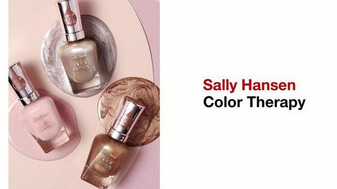 Sally Hansen Color Therapy Nail Polish - 0.5 fl oz, 2 of 16, play video