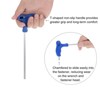 Unique Bargains Automotive Household Maintenance Chamfered Hex Key T-Handle Dual End Wrench 4 Pcs - 4 of 4