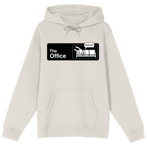 The Office Parkour! Adult Sand Hoodie-xl : Target