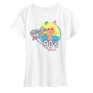 Women's - Barbie - Made in the 90's Short Sleeve Graphic T-Shirt - 1 of 4