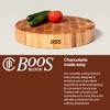 John Boos Boos Block CCB Series Round Large Reversible Wood Chopping Board, 3-Inch Thickness, 18" x 18" x 3" - 4 of 4