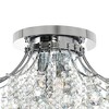 CWI Lighting Princess 6 Light Flush Mount With Chrome Finish - 4 of 4