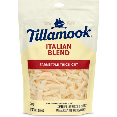 Skuespiller I virkeligheden emne Tillamook Italian Cheese Blend Shredded Cheese - 8oz : Target