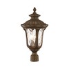 Livex Lighting Oxford 3 - Light Post Light in  Moroccan Gold - 4 of 4