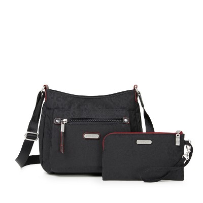 baggallini Women's Uptown Bagg Crossbody Bag with RFID Phone Wristlet