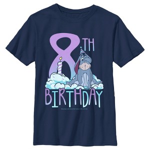 Boy's Winnie the Pooh Eeyore 8th Birthday T-Shirt - 1 of 4