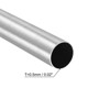 Unique Bargains 304 Stainless Steel Corrosion Resistant Round Home Decoration Tube - 3 of 4