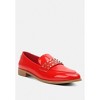 Meanbabe Semicasual Stud Detail Patent Loafers Women - 2 of 4