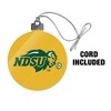 North Dakota State Bison Logo Secondary Acrylic Christmas Tree Holiday Ornament - 3 of 4