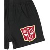 Transformers Men's Optimus Prime Autobot Tag-Free Boxer Shorts Underwear Black - 2 of 4