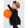 RuffleButts Baby Girls Flutter Tulle Long Sleeve Twirl Romper - 4 of 4