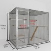 Outdoor Cat Enclosure with Mesh,DIY Catio for Outdoor Cats,Large Cat Playpen with Platforms for Backyard or Patio - LAOTIES - 4 of 4