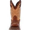 Kids Brown Lil’ Rebel by Durango® Big Kids Brown Tan Western Boot Size 7 - image 3 of 4