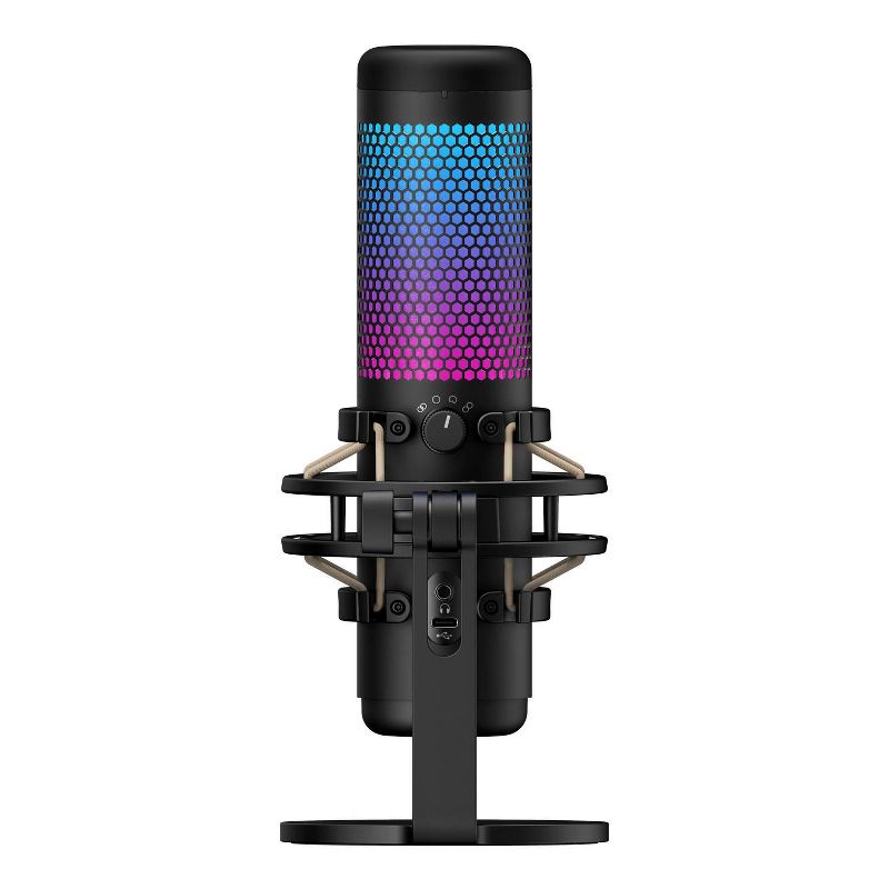 HyperX QuadCast S RGB USB Condenser Microphone for PC/PlayStation 4, 1 of 12