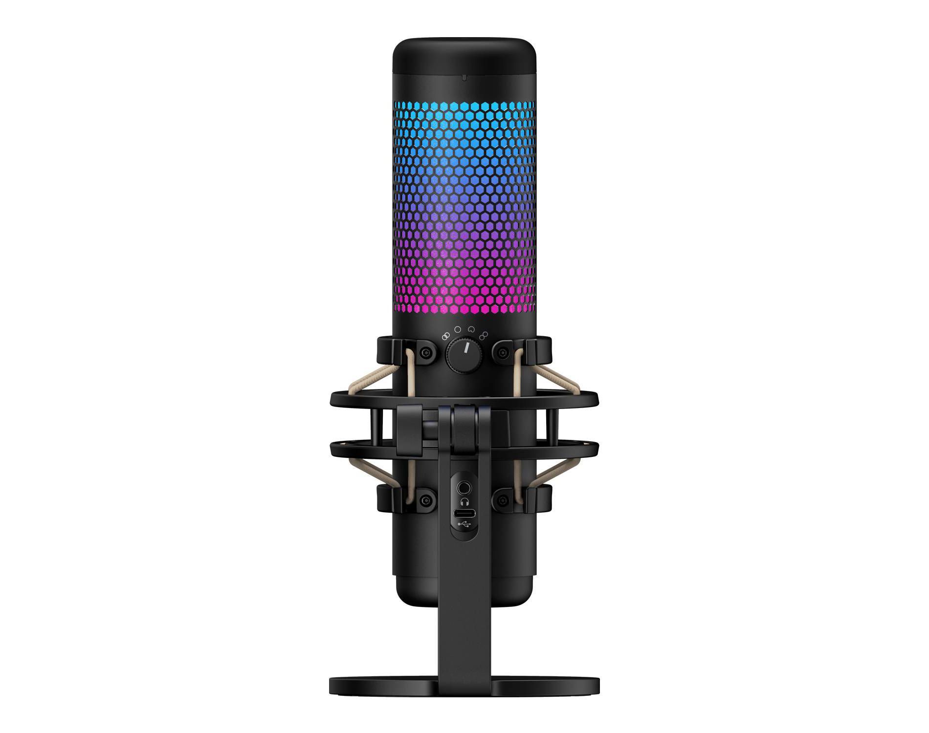 HyperX QuadCast S RGB USB Condenser Microphone for PC/PlayStation 4