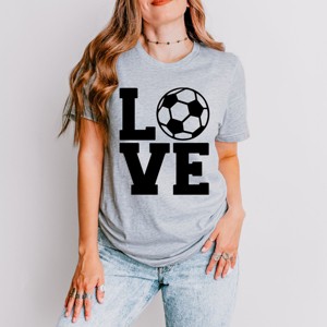Simply Sage Market Love Soccer Short Sleeve Tee - 1 of 4